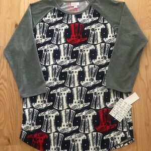 LuLaRoe Large Top Hats Randy